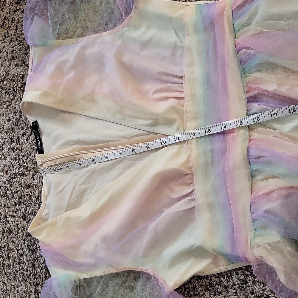Pastel Long Sleeve Dress - Picture 9 of 9